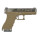 Softair - Pistole - WE G-Force 17 SV Silver Barrel Metal Version GBB-Desert - ab 18, über 0,5 Joule