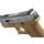Softair - Pistole - WE G-Force 19 SV Silver Barrel Metal Version GBB-Desert - ab 18, über 0,5 Joule