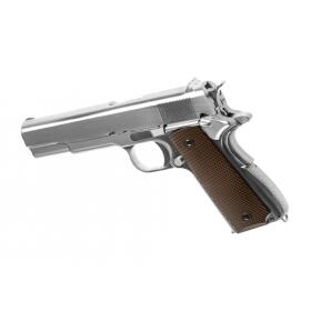 Softair - Pistol - WE - M1911 Full Metal V3 GBB silver -...