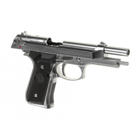 Softair - Pistole - LS M9 GBB-Silver - ab 18, über 0,5 Joule