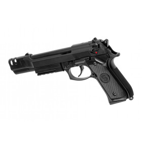 Softair - Pistole - LS M9 Tactical GBB-Schwarz - ab 18, über 0,5 Joule