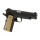Softair - Pistole - WE Desert Warrior 5.1 Full Metal GBB-Schwarz - ab 18, über 0,5 Joule