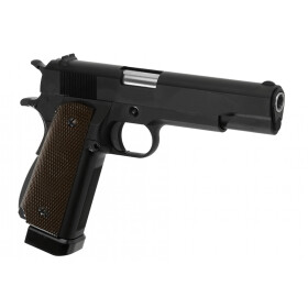 Softair - Pistole - WE M1911 A1 Full Metal Co2-Schwarz -...
