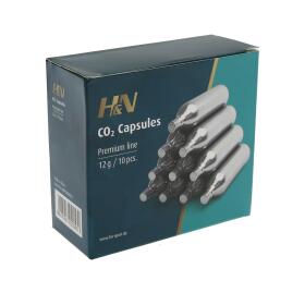 H&N CO2 capsules 12g - pack of 10