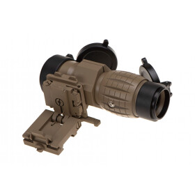 Aim-O FXD 4x Magnifier-Desert