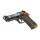 Softair - Pistol - M92 Samurai Edge Biohazard Full Metal GBB Dual Tone - over 18, over 0.5 joules