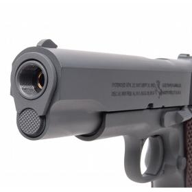 SET !!! Softair - Pistol - KWC - Colt 1911 parkerized CO2 GBB-F - 6mm KWC - from 18 - over 0,5 Joule