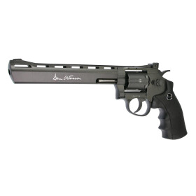 SET !!! Softair - Revolver - DAN WESSON 8" CO2 NBB 6mm - ab 18, über 0,5 Joule