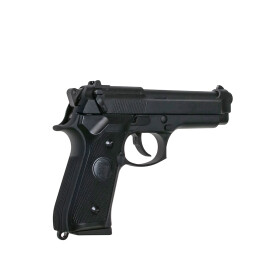 SET !!! Softair - Pistole - KJW - M9 Full Metal GBB Black - ab 18, über 0,5 Joule