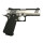 SET !!! Softair - Pistole - Tokyo Marui - Hi-Capa Dual Stainless GBB - ab 18, über 0,5 Joule