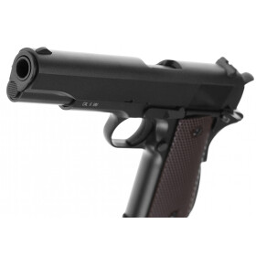 SET !!! Softair - Pistole - KWC - M1911 Full Metal Co2 GBB - ab 18, über 0,5 Joule