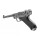 SET !!! Softair - Pistole - WE - P08 Full Metal GBB silver - ab 18, über 0,5 Joule