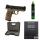 SET !!! Softair - Pistol - WE - M&P Metal Version GBB desert - from 18, over 0.5 joules