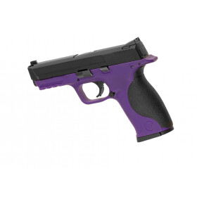SET !!! Softair - Pistole - WE - M&P Metal Version GBB purple - ab 18, über 0,5 Joule