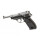SET !!! Softair - Pistole - WE - P38 Full Metal GBB silver - ab 18, über 0,5 Joule