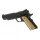 SET !!! Softair - Pistole - WE - Desert Warrior 5.1 Full Metal GBB black - ab 18, über 0,5 Joule