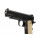 SET !!! Softair - Pistole - WE - Desert Warrior 5.1 Full Metal GBB black - ab 18, über 0,5 Joule