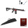 SET !!! Softair - Gewehr - G & G - CM16 E.T.U. SRXL S-AEG - ab 18, ü 0,5 J - Red
