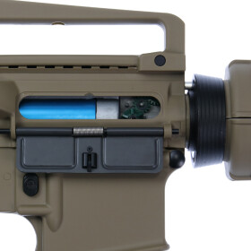SET !!! Softair - Gewehr - G & G M4 CM16 Carbine - ab 14, unter 0,5 J - Desert