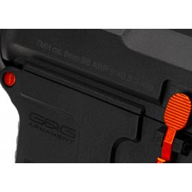 SET !!! Softair - submachine gun - G & G ARP 9 0.5J Amber - from 14, under 0.5 joules