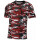 US T-Shirt, "Streetstyle",rot-camo, 140-145 g/m²