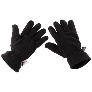 Fleece-Handschuhe, schwarz,3M Thinsulate Insulation