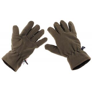 Fleece-Handschuhe, oliv,3M Thinsulate Insulation