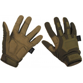 Tactical gloves, "Action",coyote tan