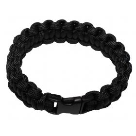 Bracelet, "Parachute Cord",black, width approx....