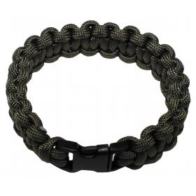 Bracelet, "Parachute Cord",olive, width approx....