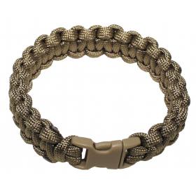 Armband, "Parachute Cord",coyote tan, Breite...