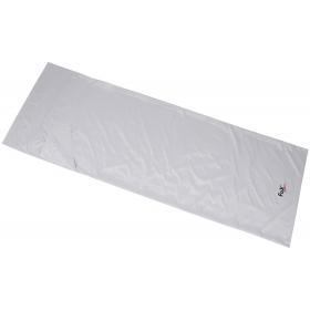Cabin sleeping bag, "Arber", gray, microfiber