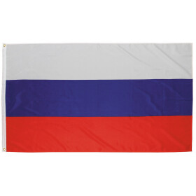 Fahne, Russland,Polyester, 90 x 150 cm