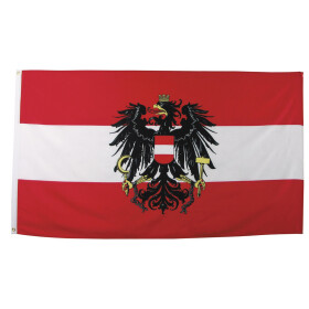 Fahne, Österreich,Polyester, 90 x 150 cm
