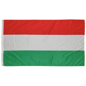 Fahne, Ungarn,Polyester, 90 x 150 cm