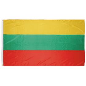 Fahne, Litauen,Polyester, 90 x 150 cm