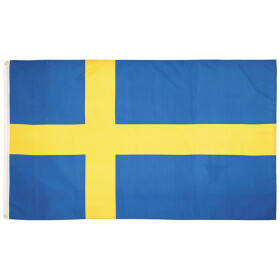 Fahne, Schweden,Polyester, 90 x 150 cm