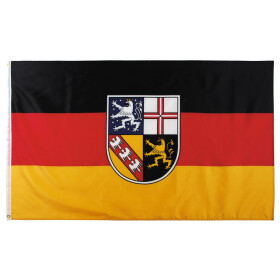 Fahne, Saarland,Polyester, 90 x 150 cm