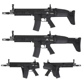 Softair - Gewehr - FN Scar L -  S-AEG schwarz Metall-/ Nylon Fiber - ab 18, über 0,5 Joule