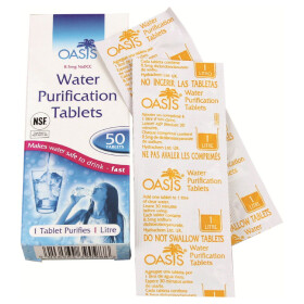 Water treatment Oasis 50 tablets