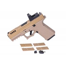 Softair - Pistole - AW Custom VX9 Mod 1 Precut GBB Kal. 6mm BB -F- - ab 18, über 0,5 Joule