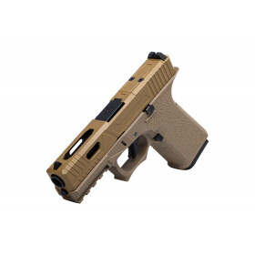 Softair - Pistole - AW Custom VX9 Mod 3 Precut GBB -F- 6mm FDE - ab 18, über 0,5 Joule
