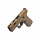 Softair - Pistole - AW Custom VX9 Mod 3 Precut GBB -F- 6mm FDE - ab 18, über 0,5 Joule