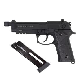 Air pistol - NX92 Elite Tactical black - BlowBack - Co2 system- Cal. 4.5 mm BB