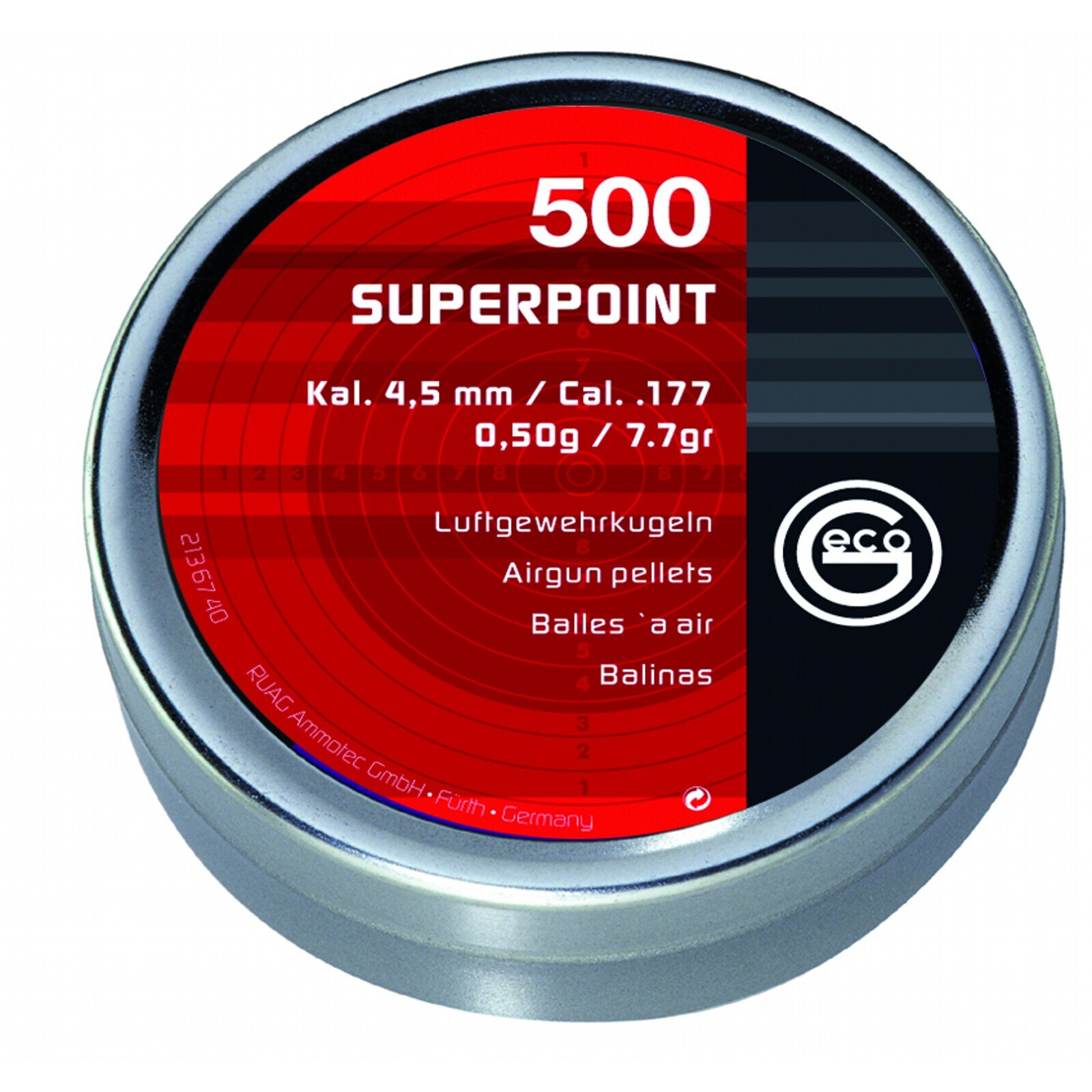GECO Superpoint - Kal. 4,5 mm - 0,50g - 500 Stck.