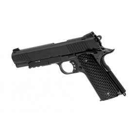Softair - Pistole - KWC - M1911 Tactical Full Metal Co2 GBB - ab 18, über 0,5 Joule