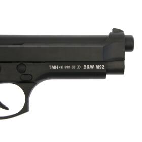 Softair - Pistole - B&W - Elite M92 Full Metal GBB black - ab 18, über 0,5 Joule