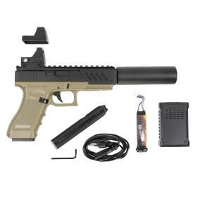 Softair - Pistole - Cyma - CM030 AEP GunPoint Edition DE/BK - ab 14, unter 0,5 Joule