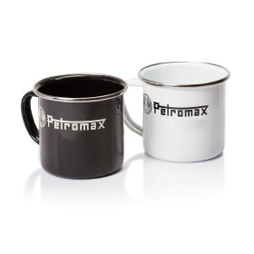 Petromax Emaille-Becher schwarz