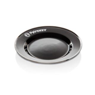 Petromax enamel plate black 2 pieces (22 cm)